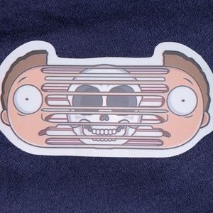 5 Random Rick an Morty Stickers| WATERPROOF